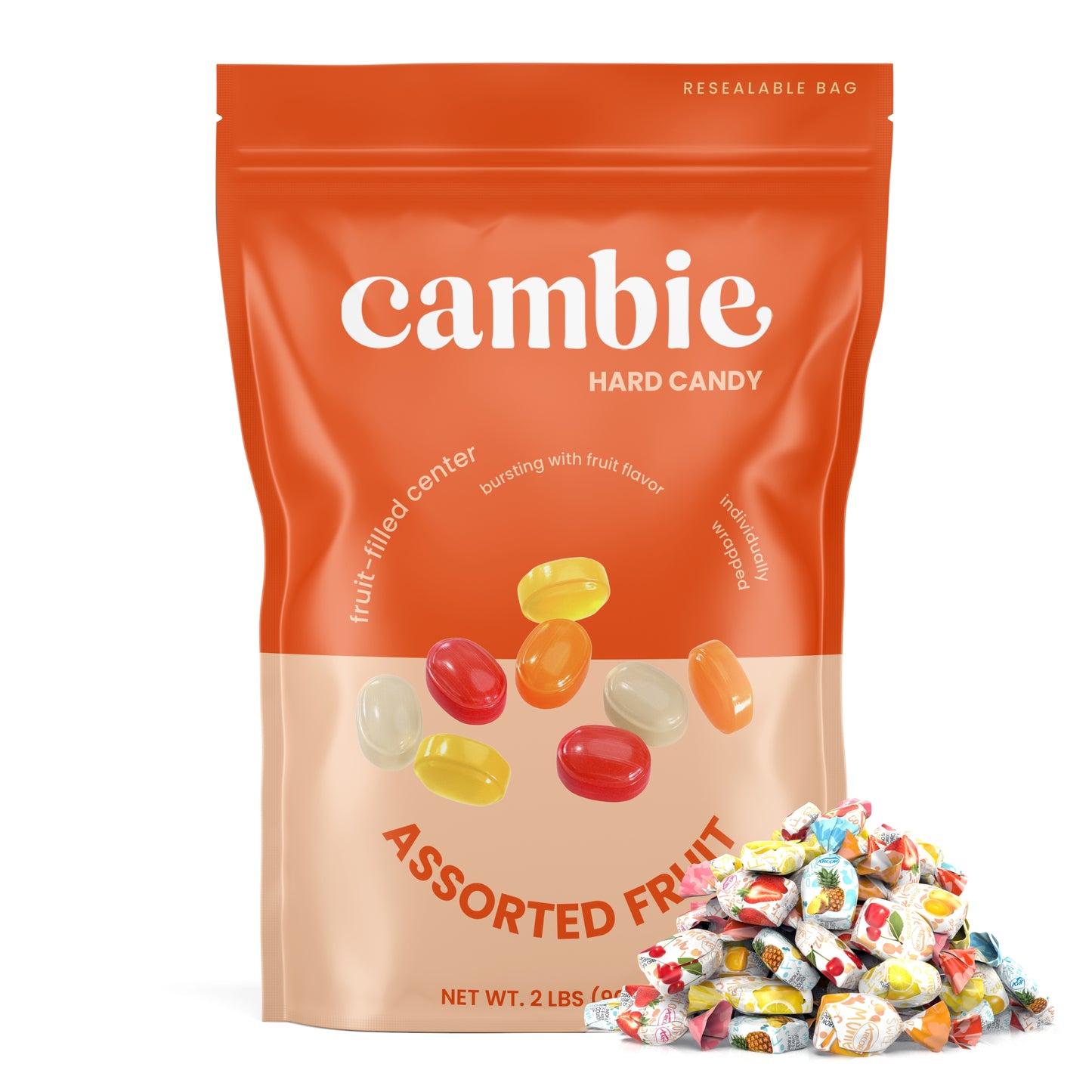 FRUIT FILLED CANDY - 2 LB