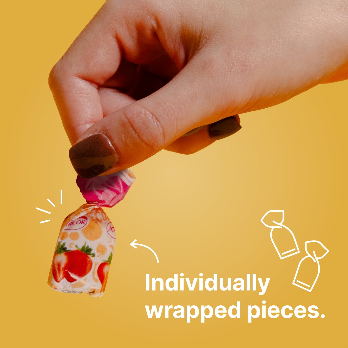 FRUIT FILLED CANDY - 2 LB