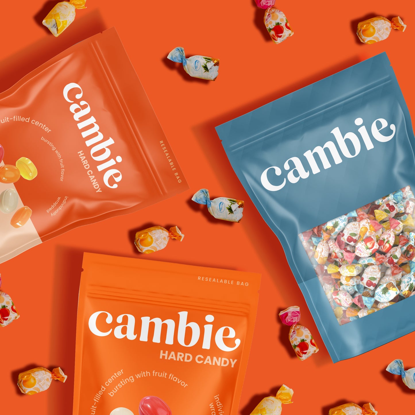 FRUIT FILLED CANDY - 2 LB